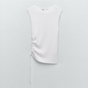 ZARA Cut Out Knit Top